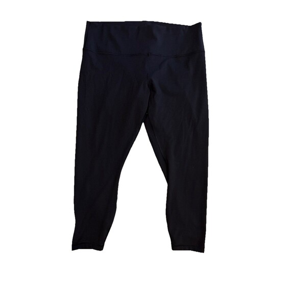 Lululemon Wunder Under High Rise Tight 25" Leggings Womens Size 18 Black W5BPAS - Picture 4 of 4